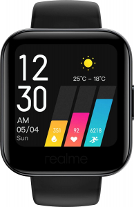 Realme Watch 1 okosóra fekete